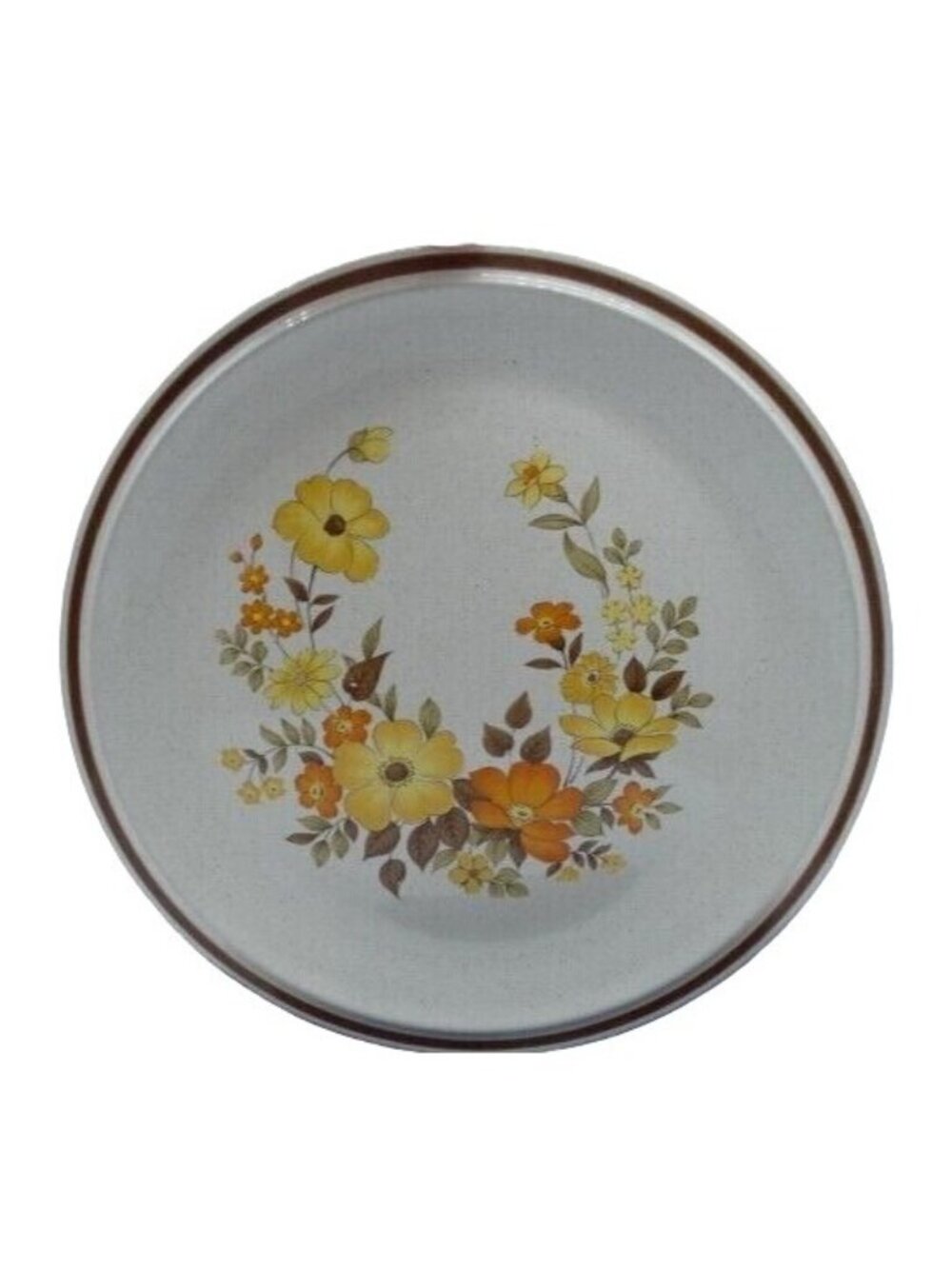 Casual Elegance Hearthside Stoneware Dinner Plate 571 Chablis Japan Vintage 70’s